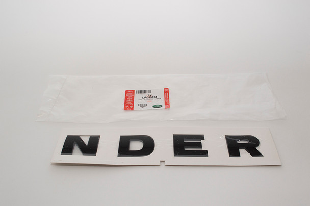 Name Plate Decal - LR059131 | Genuine Land Rover from JGS4x4