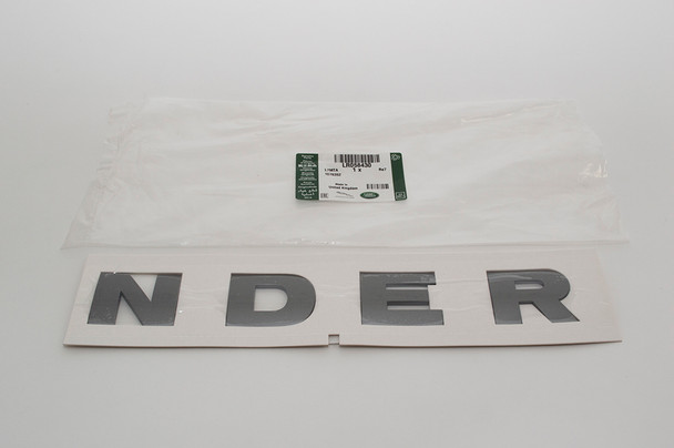 Plastic Name Plate - LR058430 | Genuine Land Rover from JGS4x4