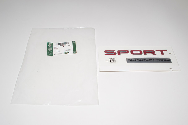 Plastic Name Plate - LR096100 | Genuine Land Rover from JGS4x4