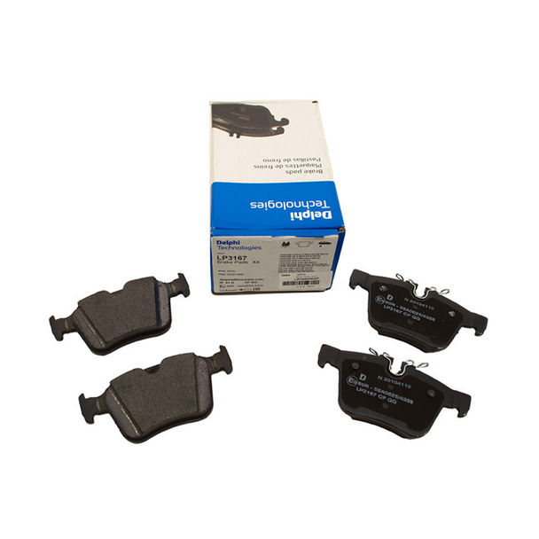 Rear Brake Pad Set - LR160436AP | Delphi from JGS4x4