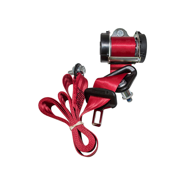 Red Seat Belt Defender Station Wagon Rear Left Hand-DA5059LH from JGS4x4