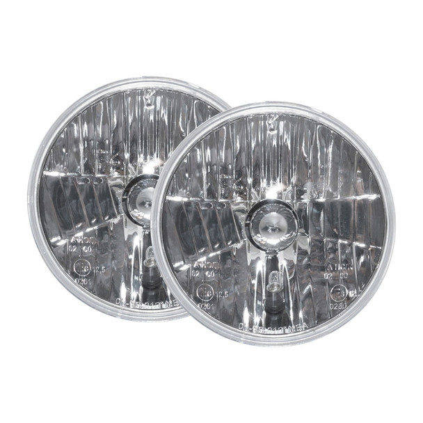 Right Hand Drive Crystal Halogen Headlamps Pair W/O Bulb-RTC4615C from JGS4x4