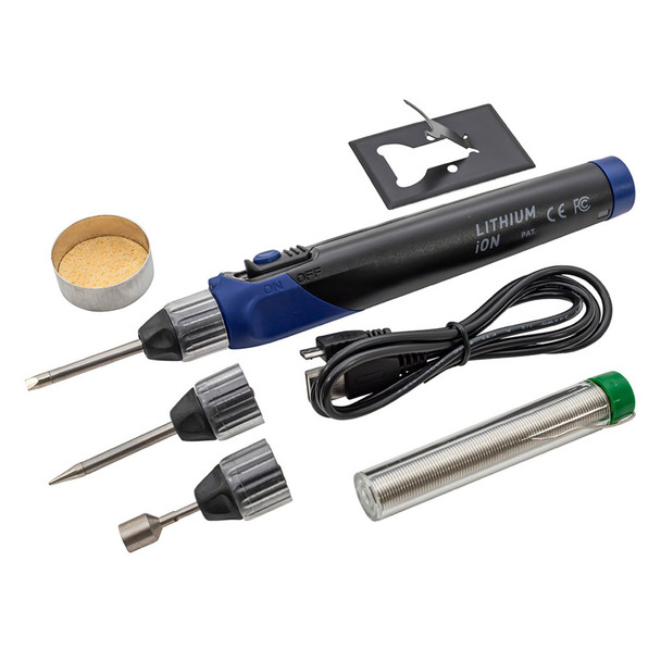 Soldering Iron Kit 30W-Rechargeable-DA7485 | Laser from JGS4x4