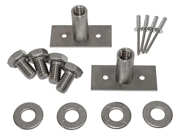 Stainless Steel Seat Belt Mounting Kit for Defender - DA1935 from JGS4x4