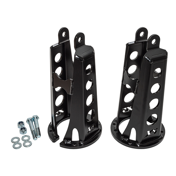 BRITPARTXS XS Discovery 2 Front Skeleton Shock Mounts Plus 2 Inch-DA3297 from JGS4x4