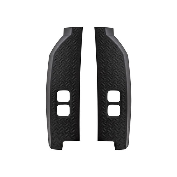 Aluminium Chequer Plate Style Rear Light Trim - DA2976 for New Defender from JGS4x4