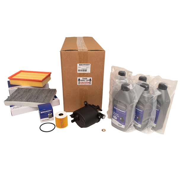 Diesel Engine Service Filter Kit With 5W30 Engine Oil for Freelander 2.2 With DPF from JGS4x4
