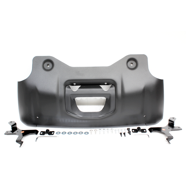 Black Aluminium Steering Guard for New Defender Terrafirma TF0436B for New Defender from JGS4x4