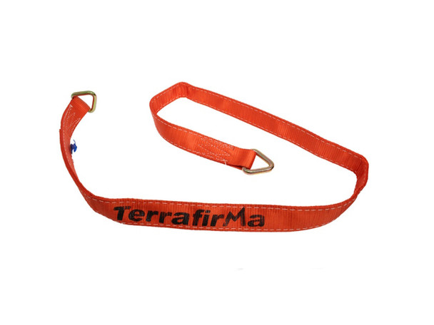 Terrafirma 2 Metre 5000KG Competition Tree Strap with Metal Eyes - TF3350 Essential for Winching and Recovery Operations from JGS4x4