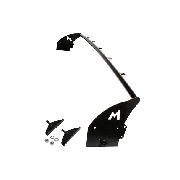 Terrafirma TF7016 Rear Curved Light Mounting for Discovery 2 - Gutter-Mounted, Satin Black from JGS4x4