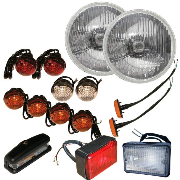 Full Standard Light Replacement Kit for Defender Up to 1994 (Right Hand Drive) | SKU: FK0003 from JGS4x4