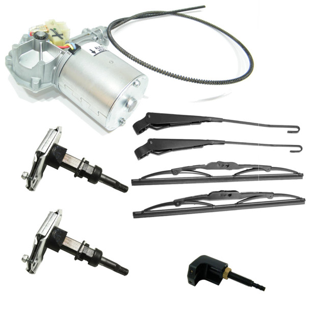 Front Windscreen Wiper Overhaul Kit (FWK0031) for Defender from JGS4x4