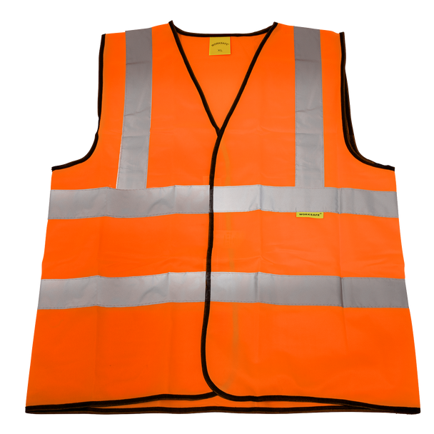 Worksafe® Hi-Vis Orange Waistcoat - XX-Large