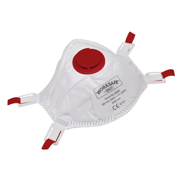 Worksafe® FFP3 Valved Cup Mask - Pack of 10