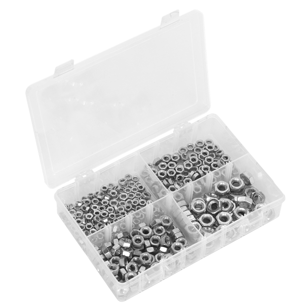 Steel Nut Assortment M5-M10 370pc