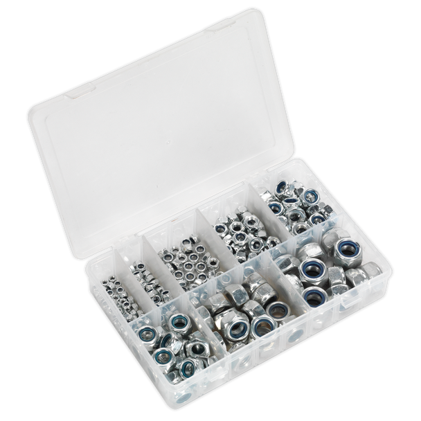 Nylon Locknut Assortment M4-M16 255pc