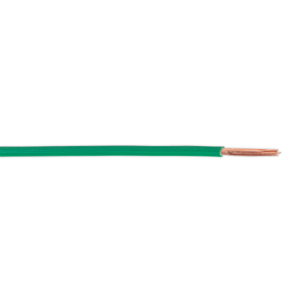 Thin Wall Single Automotive Cable 2mm² 28/0.30mm 50m - Green