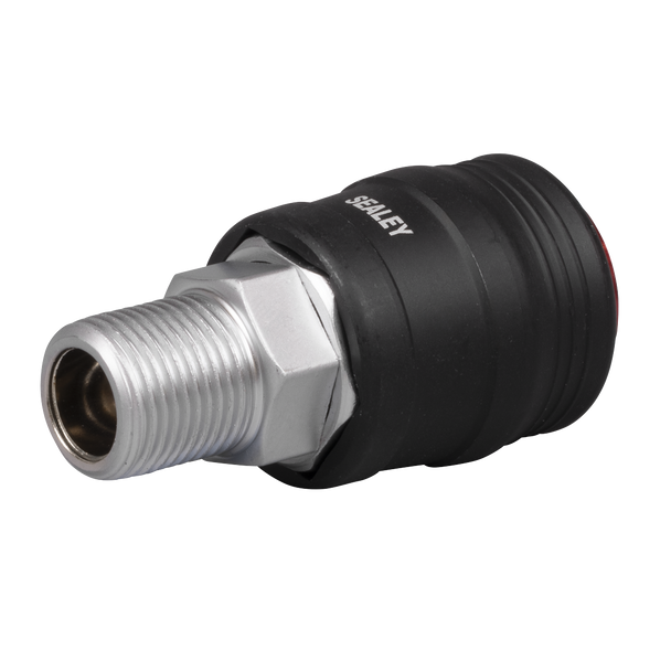 High Flow Coupling Body Male 3/8"BSPT