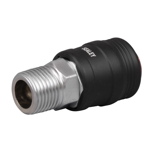 High Flow Coupling Body Male 1/2"BSPT