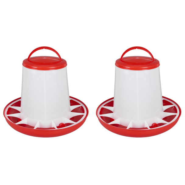 Poultry Feeder 6kg - Pack of 2