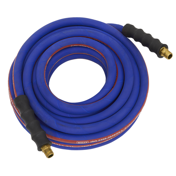 Extra-Heavy-Duty Air Hose with 1/4"BSP Unions 20m x 8mm