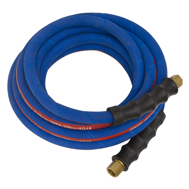 Extra-Heavy-Duty Air Hose with 1/4"BSP Unions 5m x 10mm