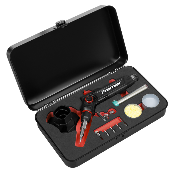 Premier 3-in-1 Butane Indexing Soldering Iron Kit