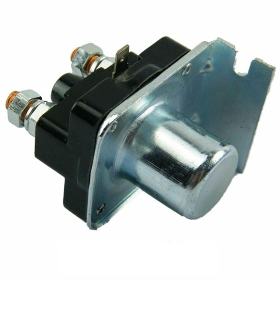 Direct Replacement Petrol Starter Solenoid for Series 2, 2A, 3, metal and black components