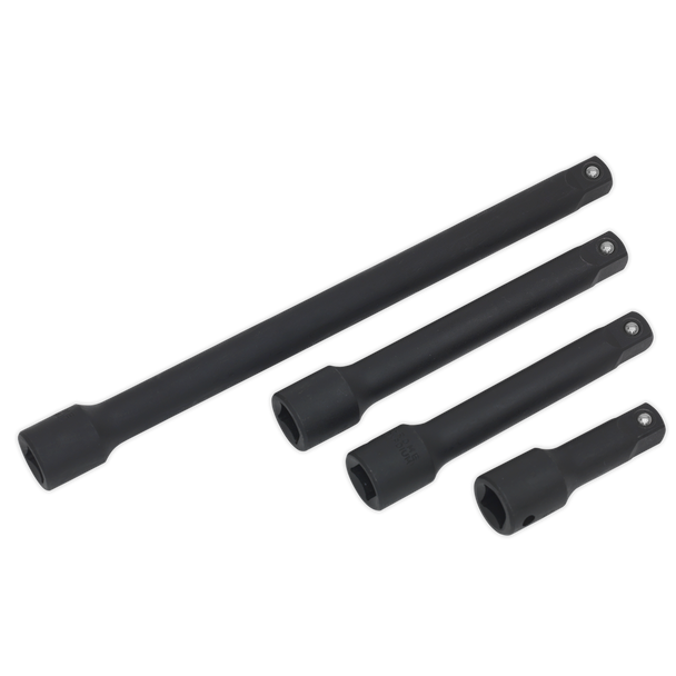 Premier Impact Extension Bar Set 1/2"Sq Drive 4pc