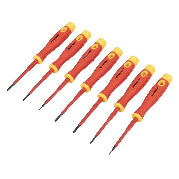Premier Precision Screwdriver Set 7pc - VDE Approved