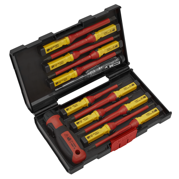 Premier Interchangeable Screwdriver Set 13pc - VDE Approved