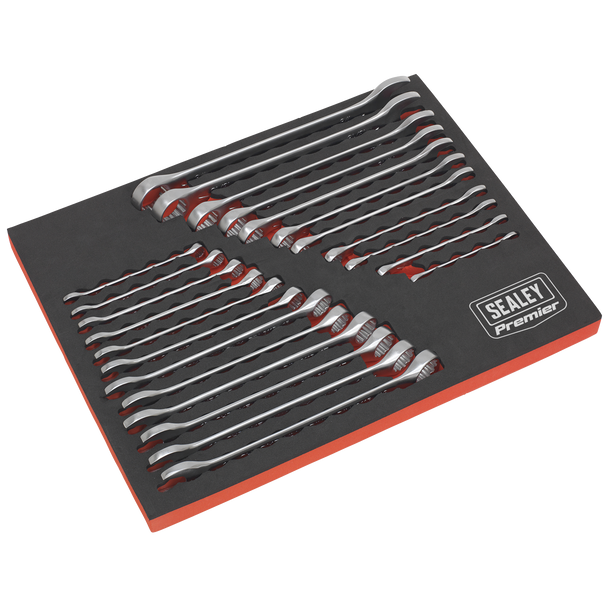 Premier Metric/Imperial Combination Spanner Set 23pc