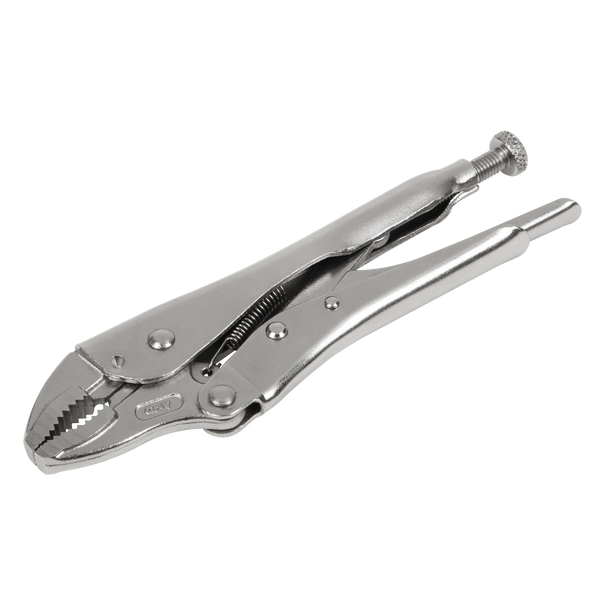 Premier Locking Pliers Curved Jaws 185mm 0-38mm Capacity