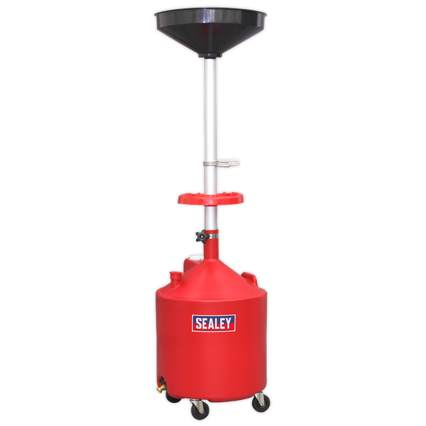 Gravity Discharge Mobile Oil Drainer 80L