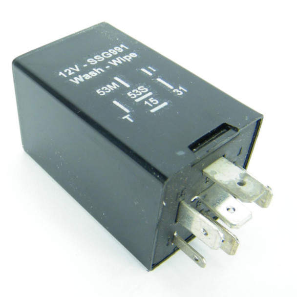Direct Replacement Windscreen Wiper Intermittent Delay Relay for Defender, automotive relay for windshield wiper control.