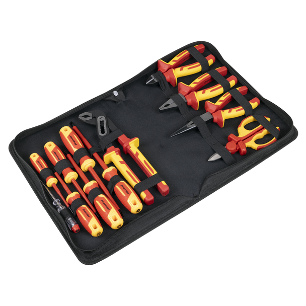 Screwdriver, Pliers & Scissor Set 12pc - VDE Approved