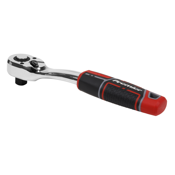 Premier Pear-Head Offset Ratchet Wrench with Flip Reverse 1/2"Sq Drive