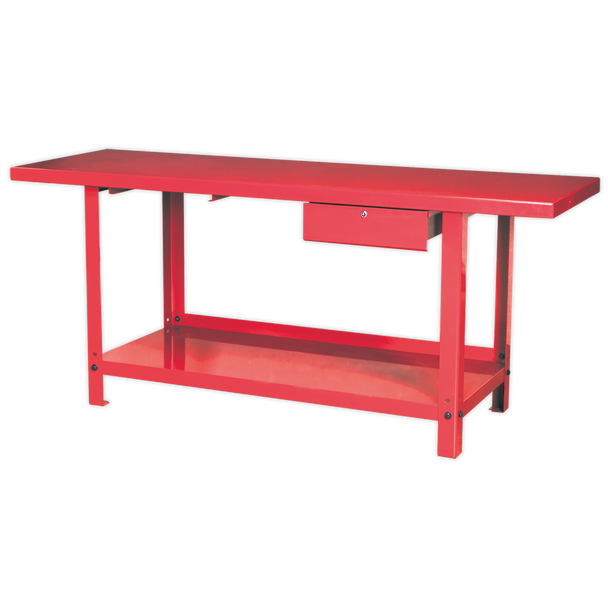 Steel Workbench with Drawer 2m - AP3020