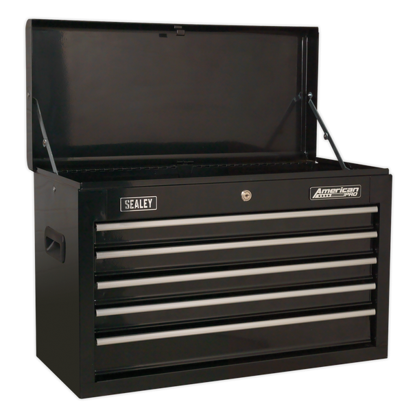 American PRO® Topchest 5 Drawer - Black