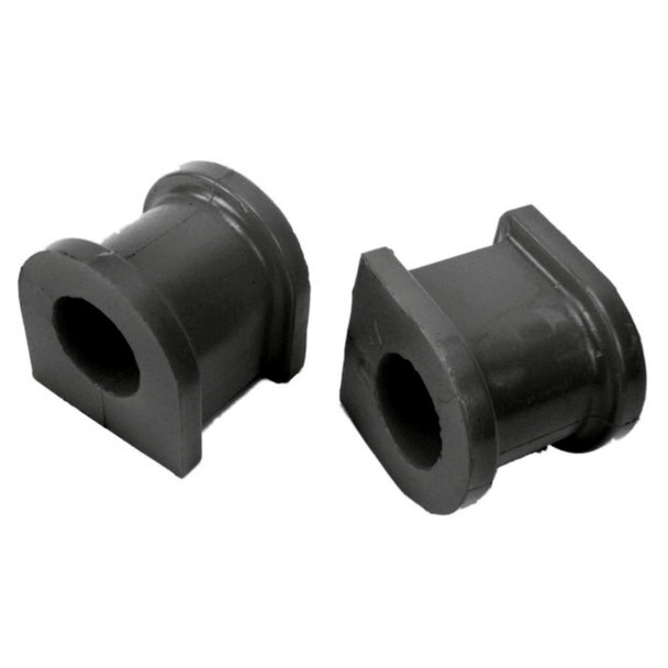Direct Replacement Front Anti Roll Bar Polyurethane Poly Bush Set Black for Range Rover P38, black polyurethane bushings for front anti-roll bar.