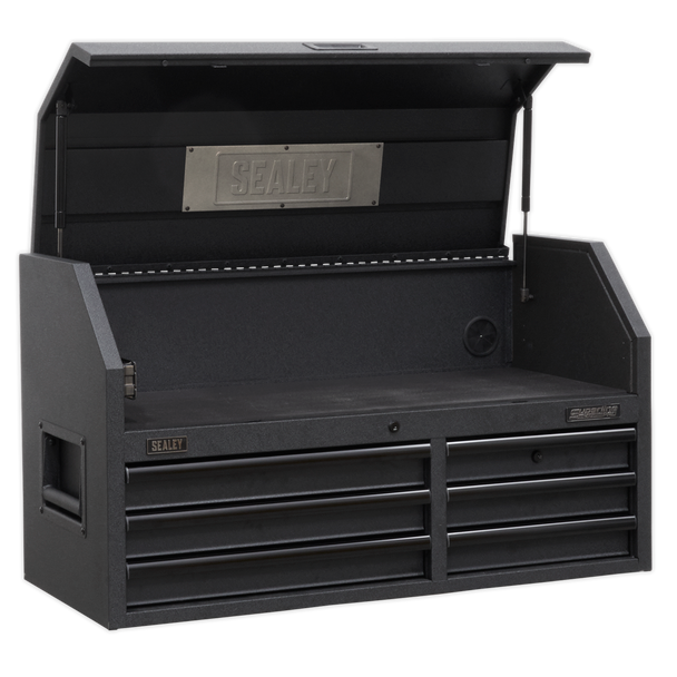 Superline PRO® Black Edition Topchest with 6 Soft Close Drawers & Power Bar 1030mm