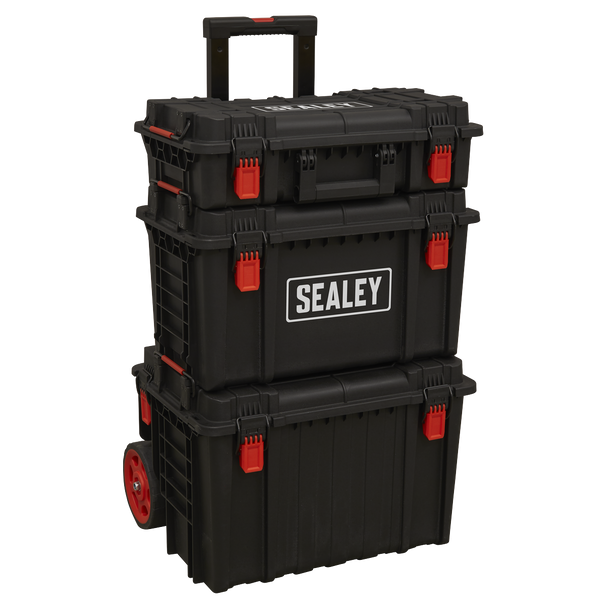 Heavy-Duty Mobile Storage System Set 3pc