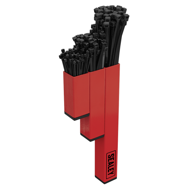 Magnetic Cable Tie Holder - Red