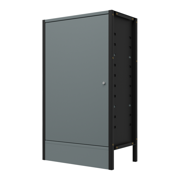 Modular Storage Base Cupboard Unit 3 Shelves 580mm