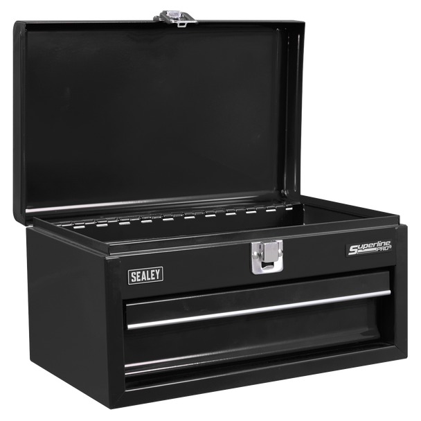 Superline Pro® Mini Toolbox with Drawer - Black