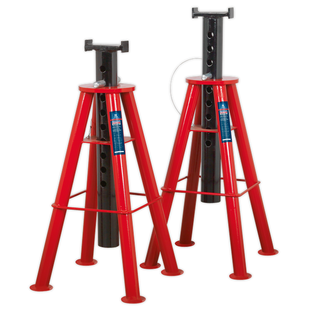 Premier Axle Stands (Pair) 10 Tonne Capacity per Stand High Level