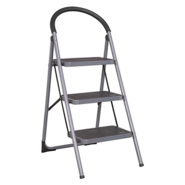 3-Tread Step Stool 150kg Capacity - EN 14183