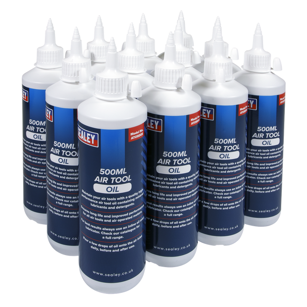 Air Tool Oil 500ml - Pack of 12