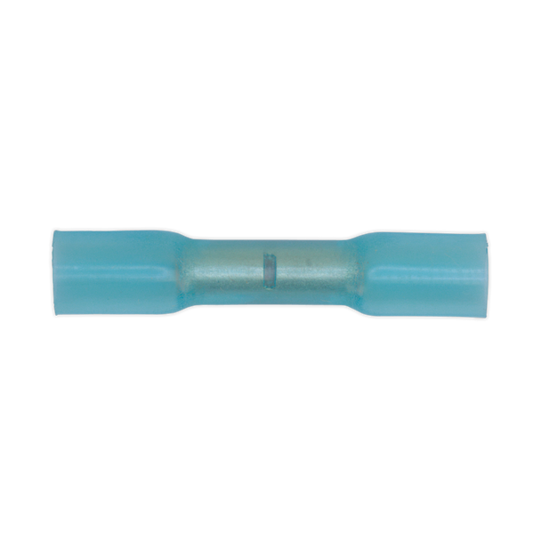 Heat Shrink Butt Connector Terminal 5.8mm, Blue - Pack of 50