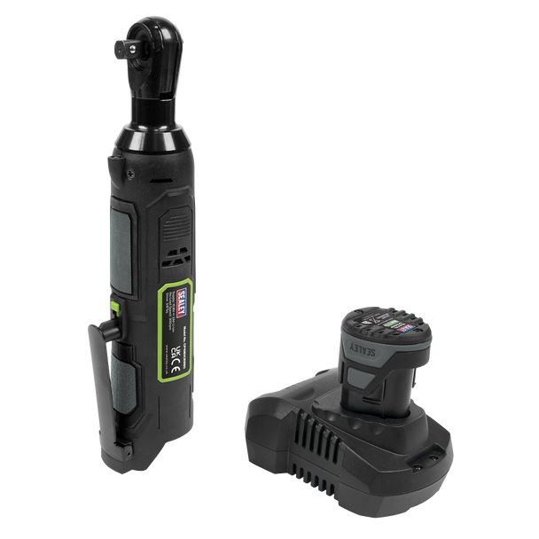 SV10.8 Series 3/8"Sq Drive Cordless Ratchet Wrench Kit 45Nm 10.8V 2Ah